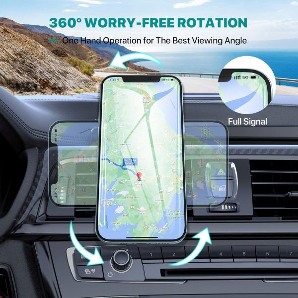 [Holder Expert] Miracase Magnetic Phone Holder for Car, [Upg... - Image 6