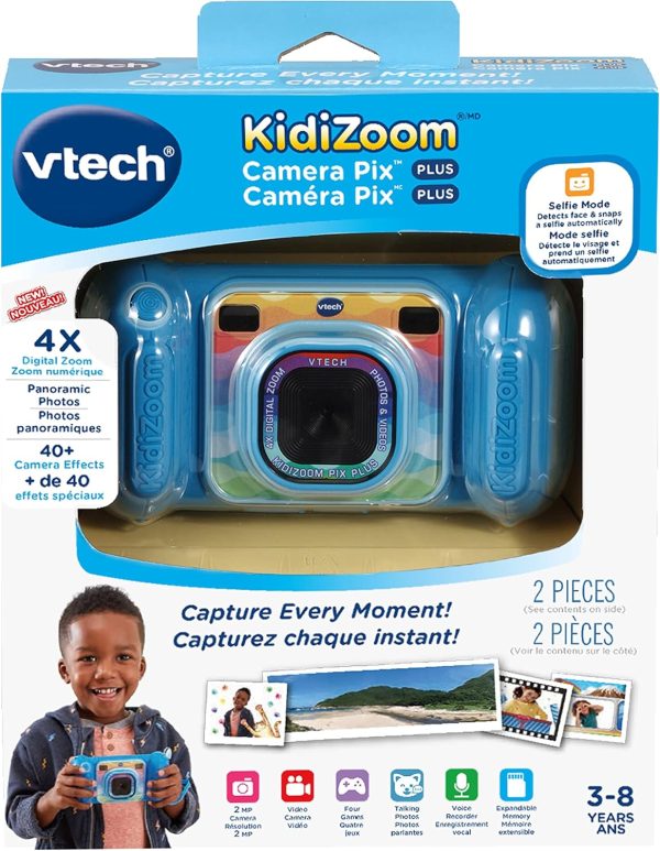 VTech KidiZoom Camera Pix Plus, Blue - Image 5
