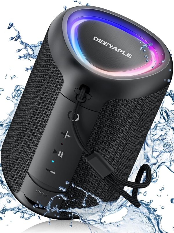Deeyaple Portable Speaker, Wireless Speaker Bluetooth with L...
