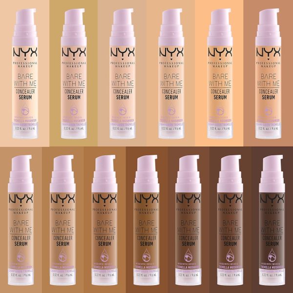 NYX Professional Makeup Concealer Serum, Natural Medium Cove... - Image 6