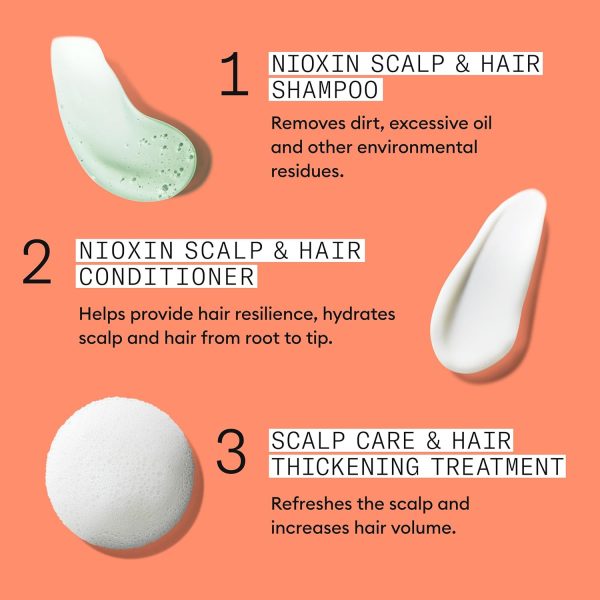 Nioxin Scalp + Hair Thickening System Kits | For Natural, Co... - Image 9