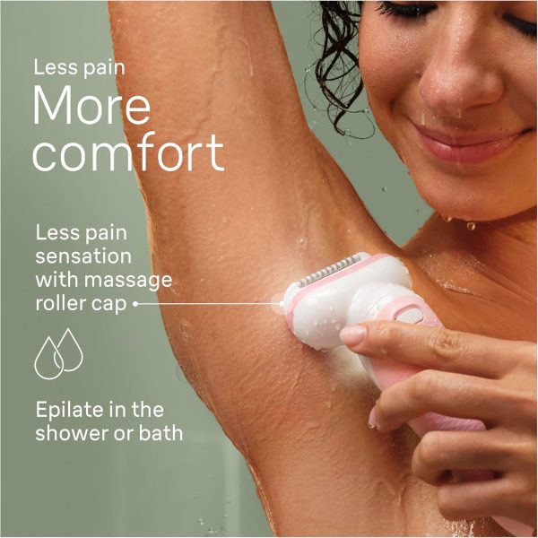 Braun Epilator Silk-épil 9, Hair Removal Device, Women Shave... - Image 6