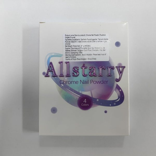 Allstarry Chrome Nail Powder Metallic Mirror Effect Pigment ... - Image 7