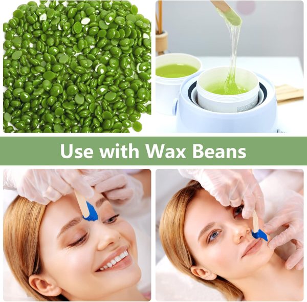 JANYUN 200 Pcs Eyebrow Waxing Sticks Wax Applicator, Wood Wa... - Image 5