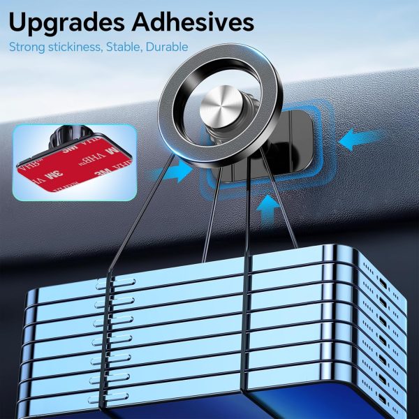 for Magsafe Car Mount【20 Strong Magnets 】Magnetic Phone Hold... - Image 5