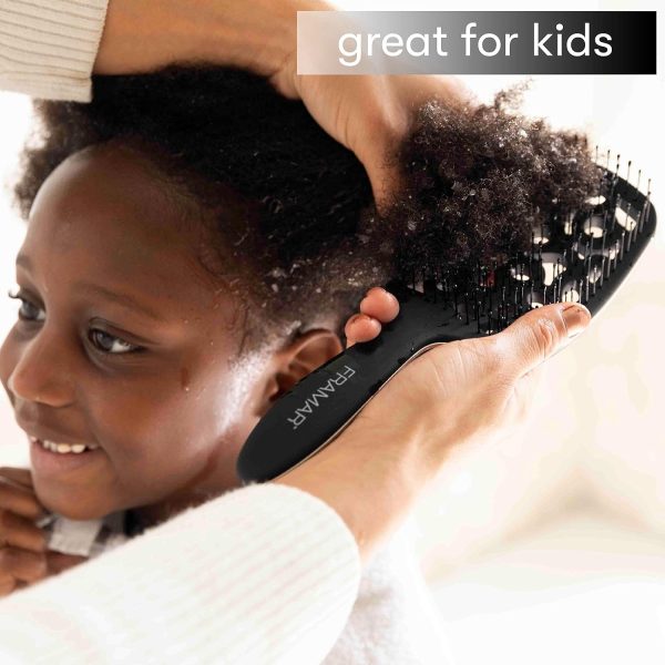 FRAMAR Professional Wet Hair Brush - Vented Hair Brush For W... - Image 6