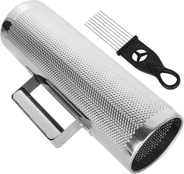 12" x 4" Metal Guiro Shaker Stainless Steel Guiro Instrument... - Image 4