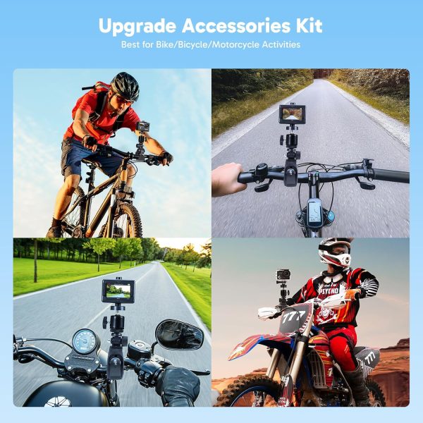 AKASO Brave 4 4K30fps Action Camera with 64GB MicroSDXC Memo... - Image 9