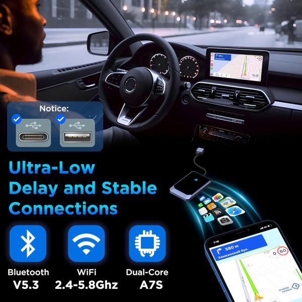 Android Auto Wireless Adapter for Factory Wired Android Auto... - Image 5