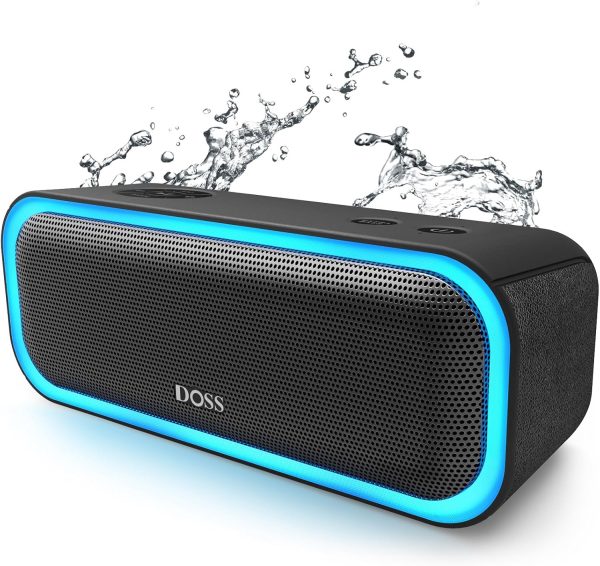 DOSS SoundBox Pro Bluetooth Speaker with 20W Stereo Sound, A...