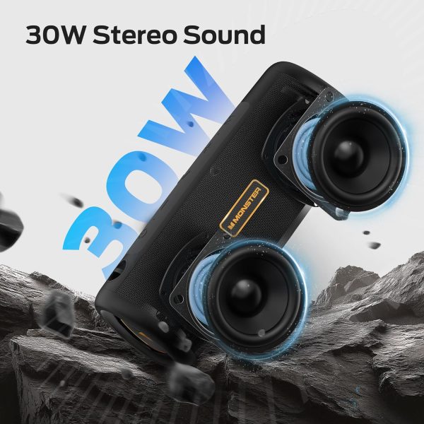 Monster S230 Portable Bluetooth Speaker, Speakers Bluetooth ... - Image 2