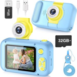 ARNSSIEN Kids Camera Toy for 3 4 5 6 7 8 9 10 11 12 year old...