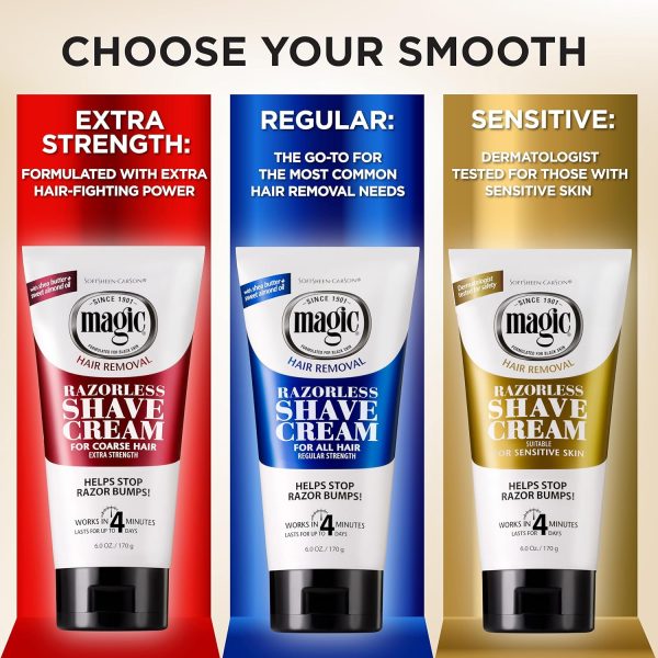 Soft Sheen Magic Razorless Shave Cream Extra Strength by Car... - Image 5