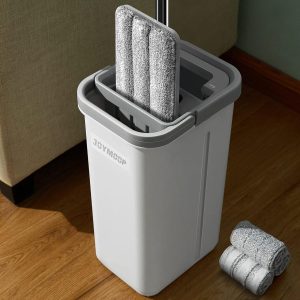 JOYMOOP Mop and Bucket with Wringer Set, Hands Free Flat Flo...