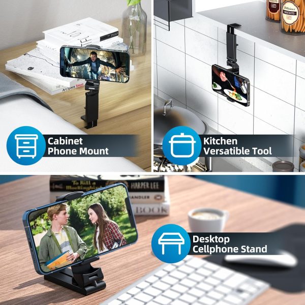 2-Pack Airplane Travel Essentials Phone Holder Universal Air... - Image 4