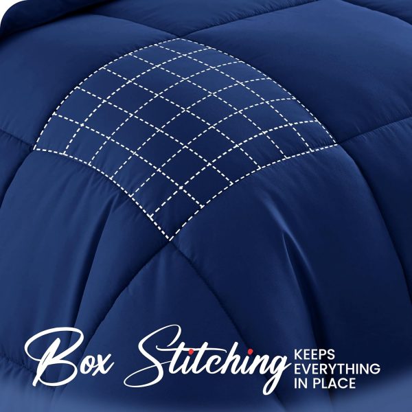 Canadian Linen Down Alternative Comforter All Season Quilted... - Image 3