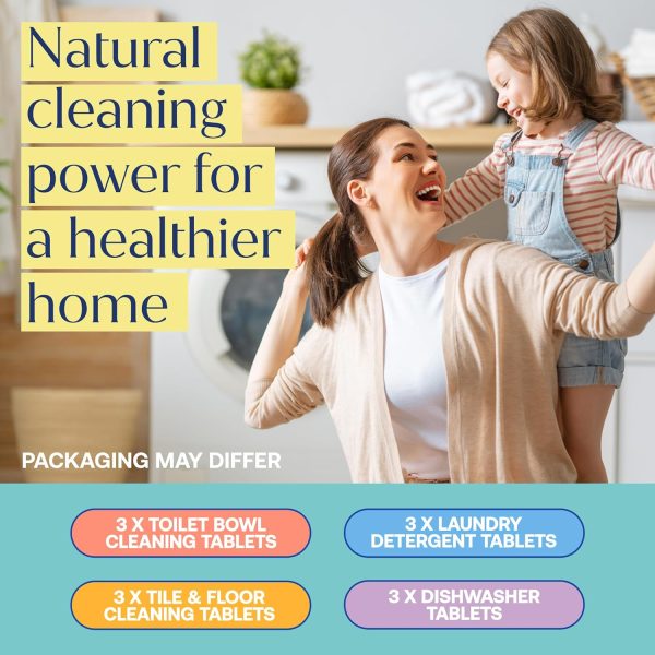 Fab Tab Cleaning Tablets Vacation and Travel Cleaning Kit - ... - Image 2