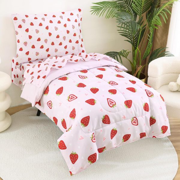 Lasoftan Toddler Bedding Set, Toddler Bed Comforter Sets for... - Image 5