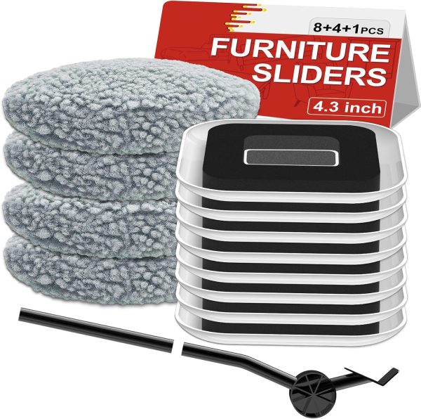 New Upgrade Furniture Sliders, Multi-Surface 3-in-1 Furnitur...