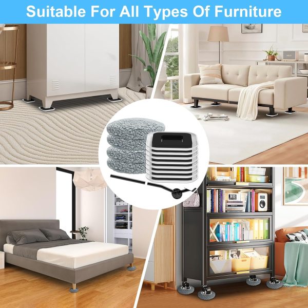 New Upgrade Furniture Sliders, Multi-Surface 3-in-1 Furnitur... - Image 7
