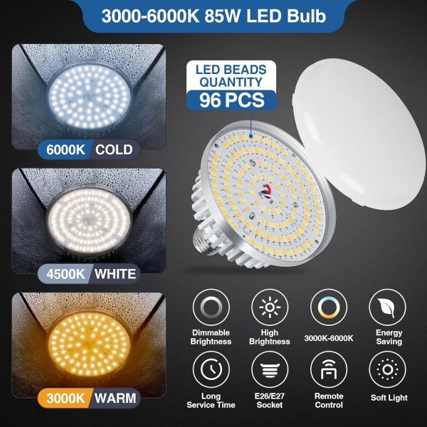 EMART Softbox Photography Lighting Kit, 16"X16" Soft Box | 3... - Image 2