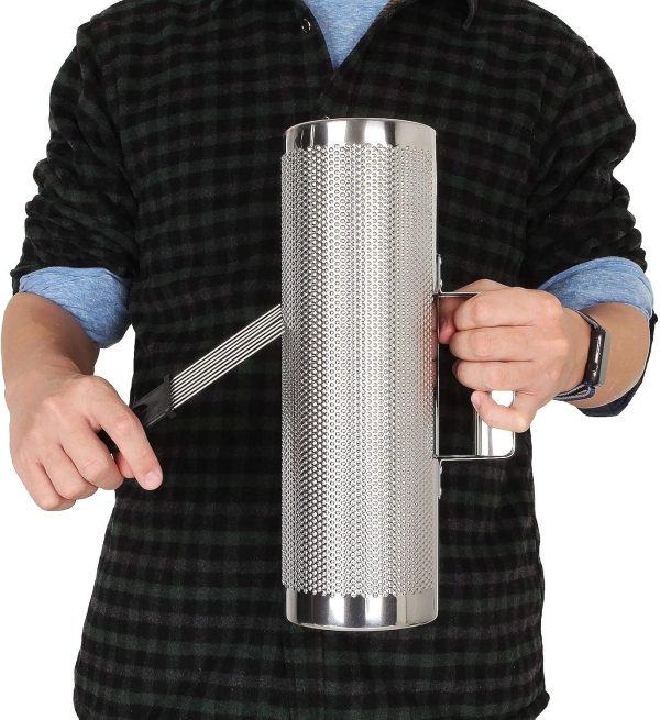 12" x 4" Metal Guiro Shaker Stainless Steel Guiro Instrument... - Image 7