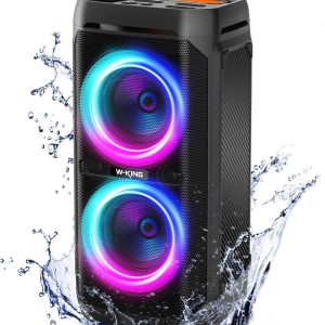 W-KING 240W Peak Bluetooth Speaker, 115dB Loud, Massive Bass...