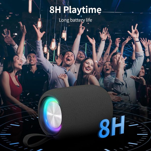 Oraolo Bluetooth Speaker, Portable Bluetooth Speakers with I... - Image 3