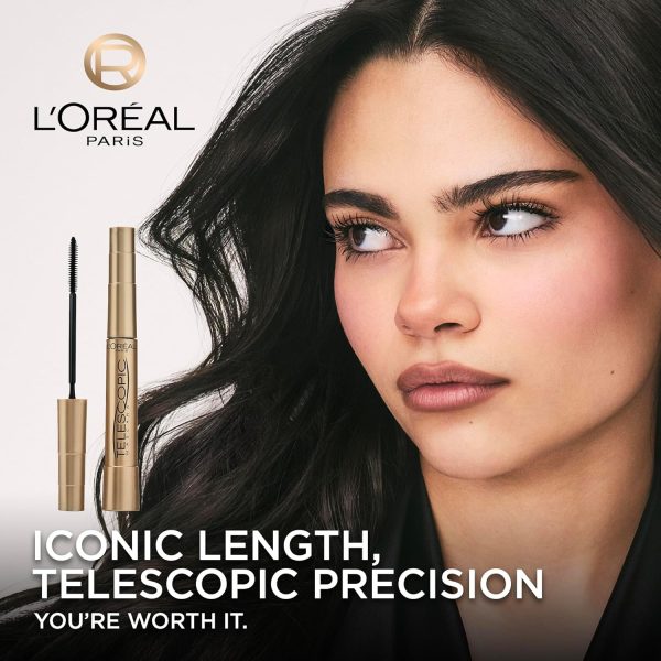 L’Oréal Paris Telescopic Mascara, Eyelash Lengthening Mascar... - Image 2