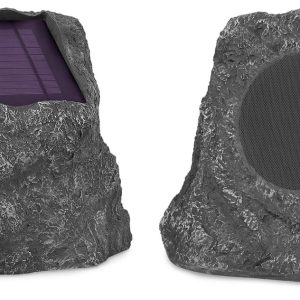 Victrola The Solar Rock Speakers Pair, 14 Hours Playtime, IP...