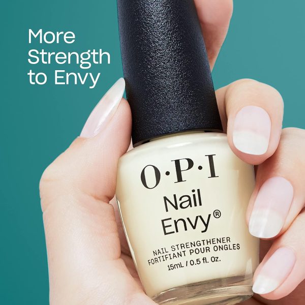 OPI Nail Envy Nail Strengthener | Clear & Opaque Crème Nail ... - Image 7