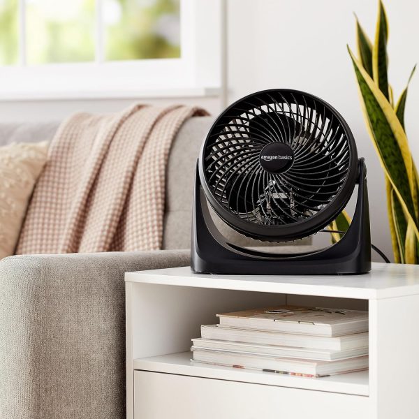 Amazon Basics Air Circulator Fan, Desk Fan for Bedroom, Home... - Image 5