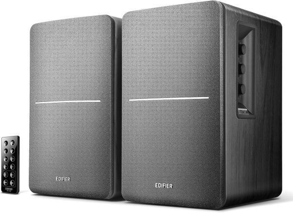 Edifier R1280DB Powered Bluetooth Bookshelf Speakers - Optic...