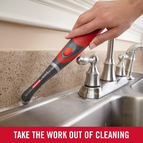 Rubbermaid Reveal Power Scrubber, Grout & Tile Bathroom Clea... - Image 2