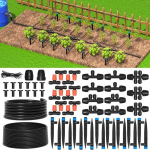 MIXC Greenhouse Micro Drip Irrigation Kit Automatic Irrigati...