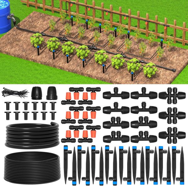MIXC Greenhouse Micro Drip Irrigation Kit Automatic Irrigati...