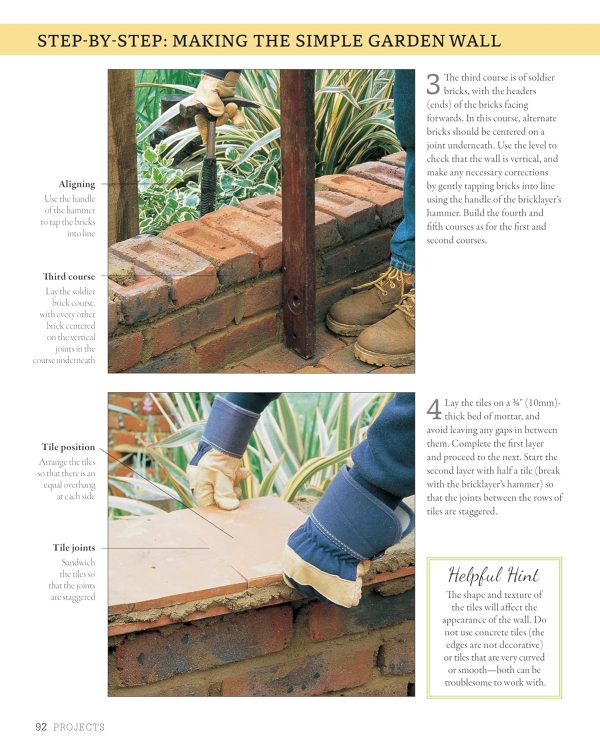 Brickwork Projects for Patio & Garden: Designs, Instructions... - Image 4