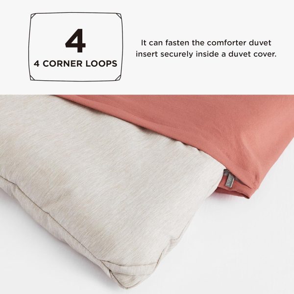Bedsure Soft Queen Comforter Set - Beige Bedding Comforter S... - Image 4