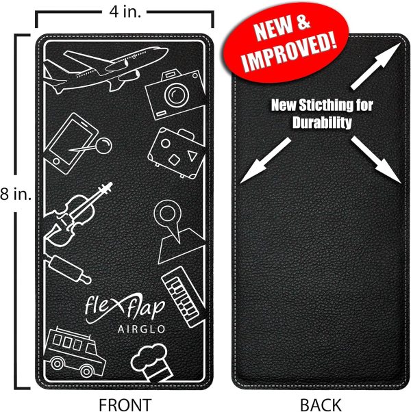 Flex Flap Leather Cell Phone Holder & Tablet Stand for Desk,... - Image 2