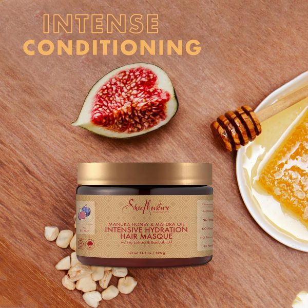 SheaMoisture Intensive Hydration Hair Masque hair treatment ... - Image 7