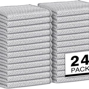 AIDEA Multipurpose Wire Dishwashing Rag for Wet and Dry, 24P...