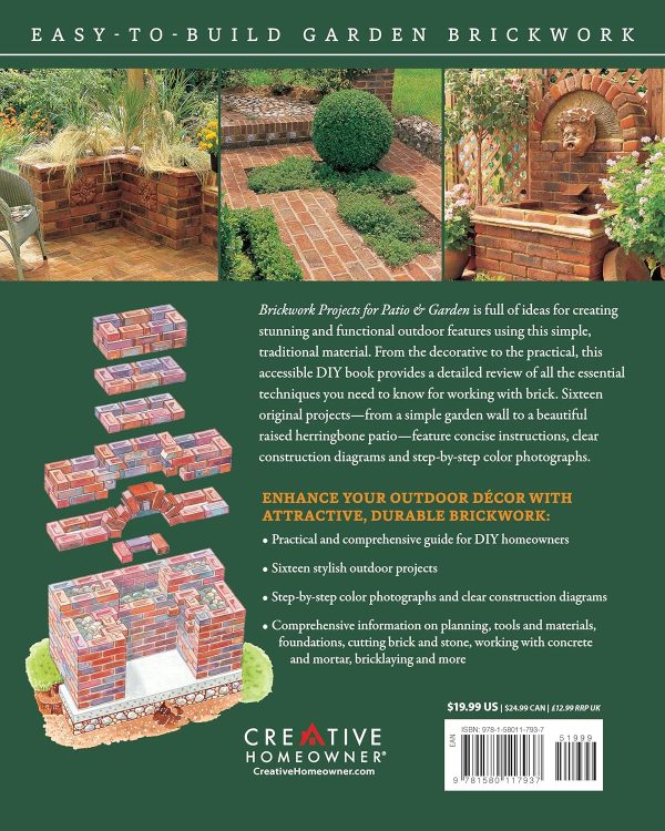 Brickwork Projects for Patio & Garden: Designs, Instructions... - Image 2