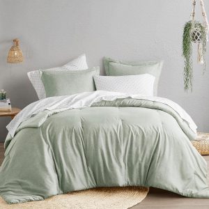 Comfort Spaces King Comforter Set - 3pcs (1 Microfiber Comfo...