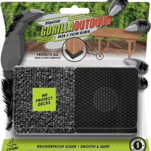 Slipstick GorillaOutdoor Weatherproof 2-1/2 Inch Furniture S...